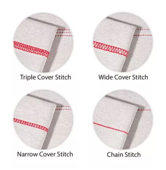 Brother CV3440 Coverstitch  4, 3 en 2-draads